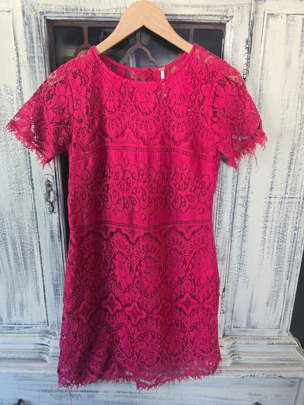 EUC Free People Violet Lace Mini Dress - Size 4